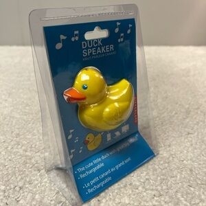 Kikkerland Yellow Duck Rechargeable Speaker